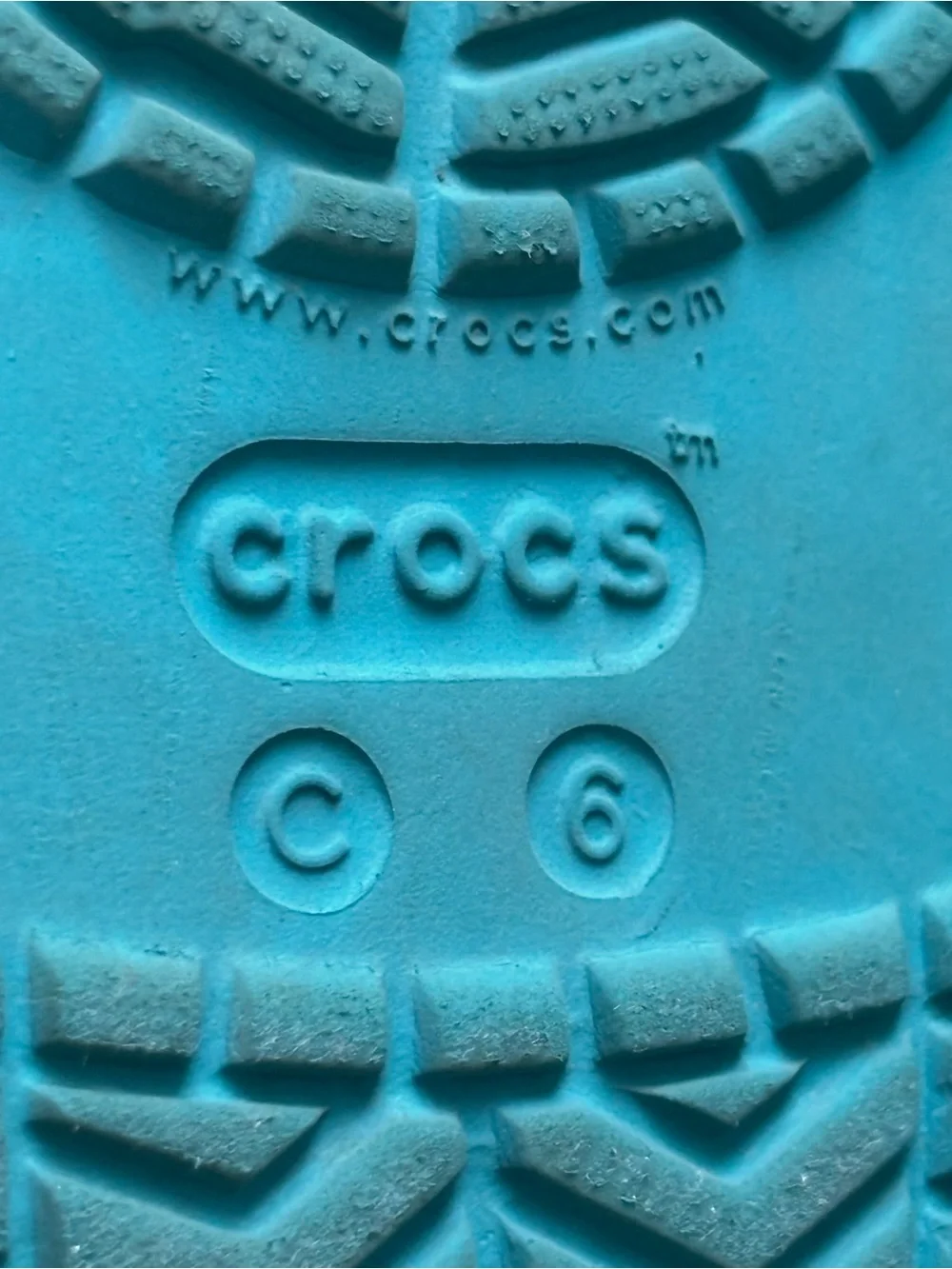 Kid’s Marbled Bottom Crocband Clog Toddler Size 6